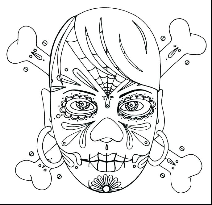 687x664 Skull Coloring Pages Anatomy Skull Coloring Pages Anatomy Skull