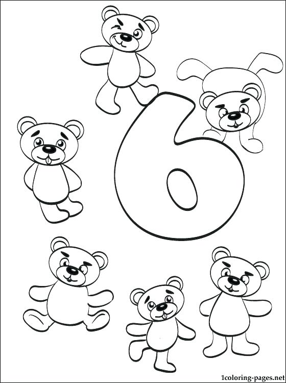 560x750 Number 7 Coloring Page Coloring Pages For Numbers Number 1