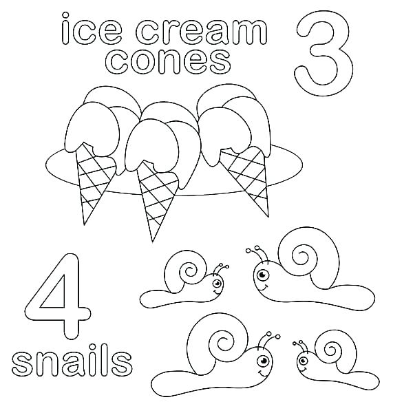 600x600 Number 1 Coloring Pages For Preschoolers Ring Pages Numbers 1
