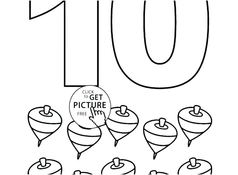 827x609 Coloring Pages Numbers Coloring Pages By Number Number Coloring