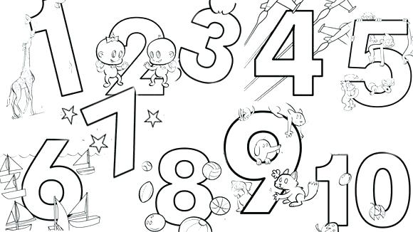 580x326 Number 11 Coloring Page Free Printable Coloring Pages Of Numbers