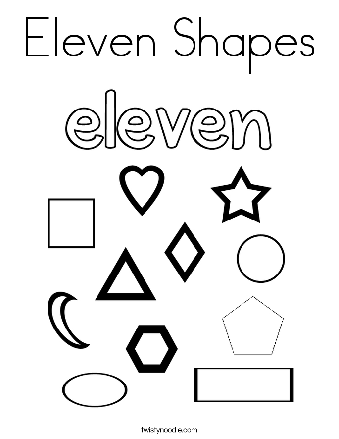 685x886 Number 11 Coloring Pages