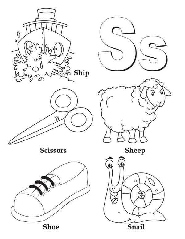 600x776 Letter S Coloring Pages Charming Letter S Coloring Pages 12