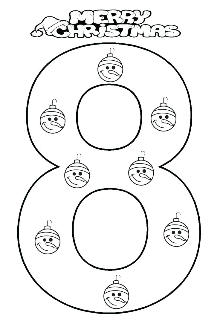 736x1064 Great Amazing Number 12 Coloring Page Print Pages For 8 Crafts