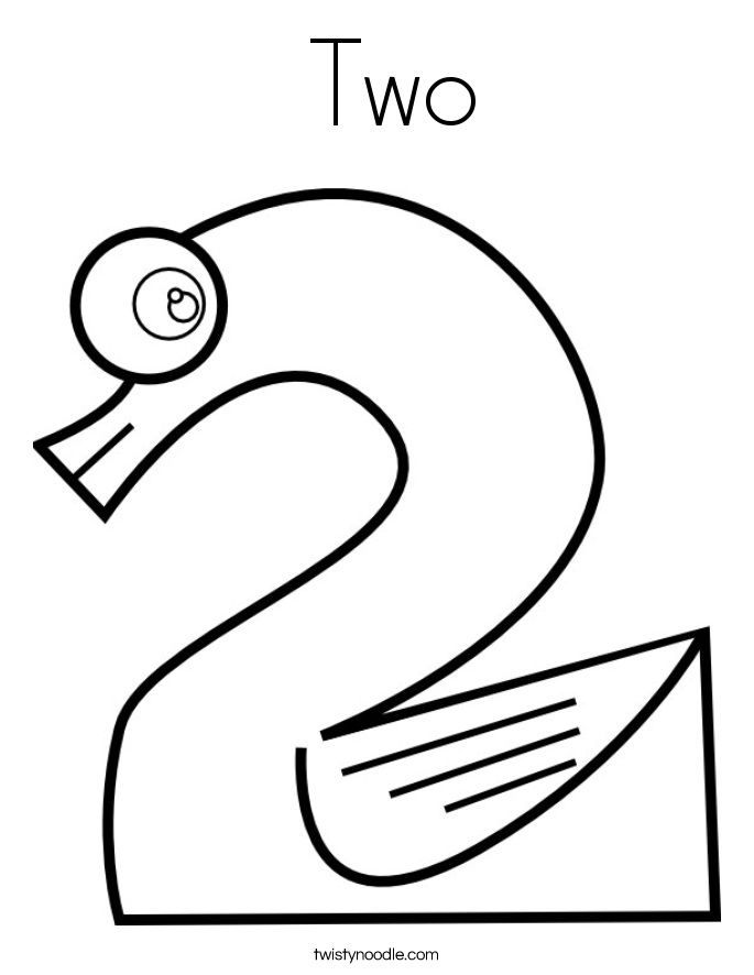 685x886 Number 2 Coloring Sheets For Toddlers 14 2 Coloring Page Top 10