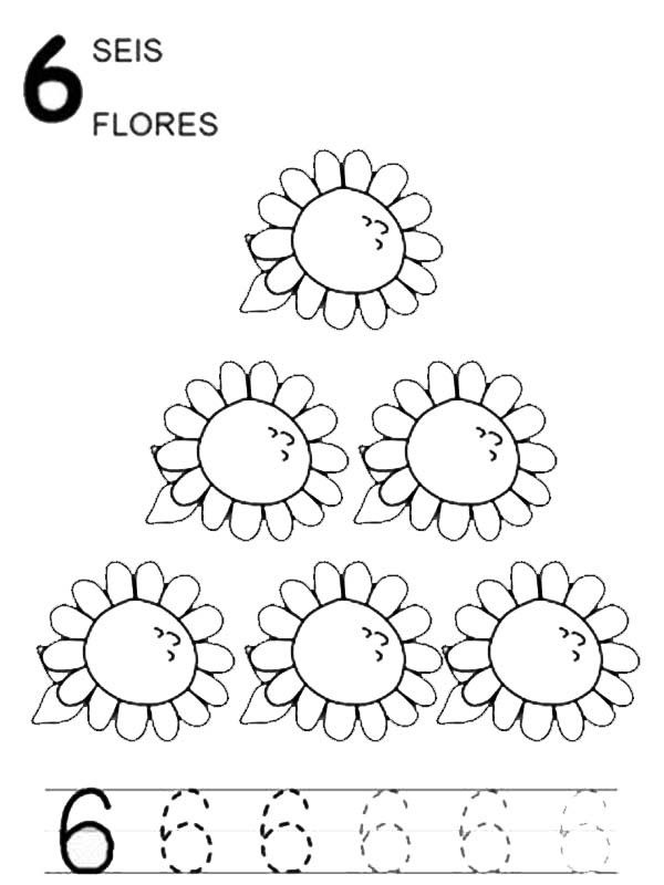600x800 Number 6 Coloring Page Worksheets For All Download And Share