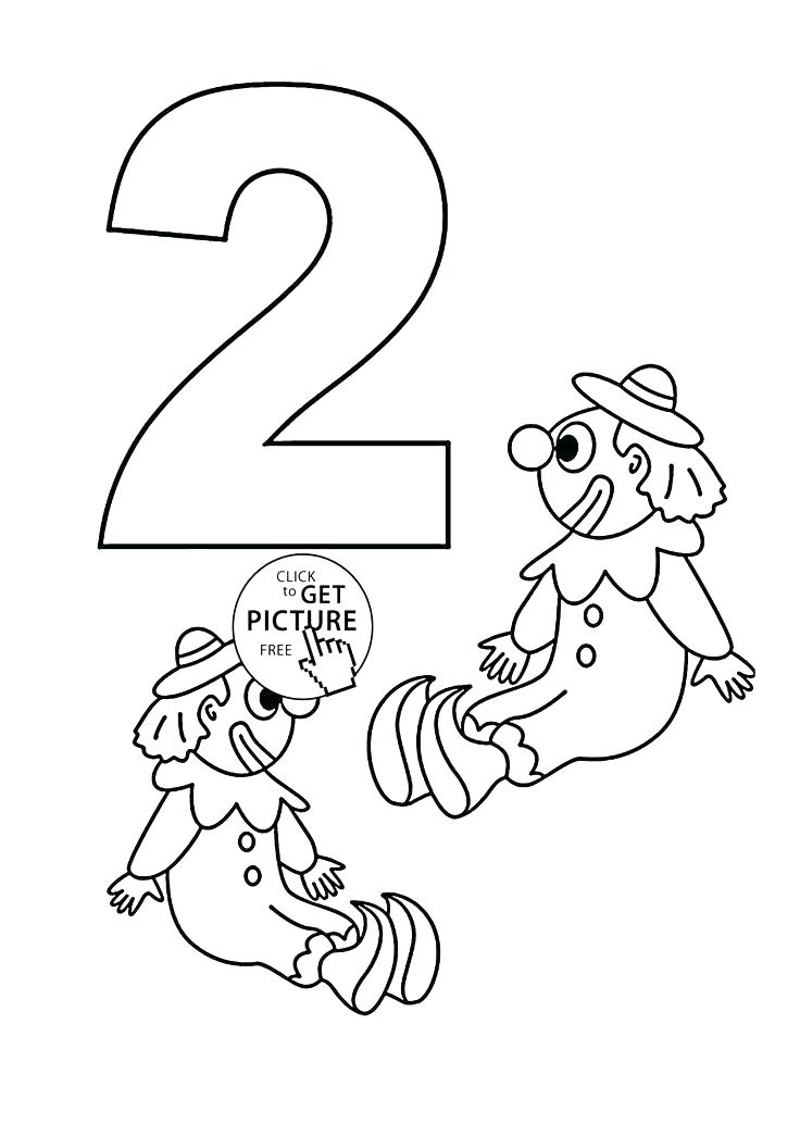 736x1034 Counting Coloring Pages Number Coloring Sheets For Preschoolers