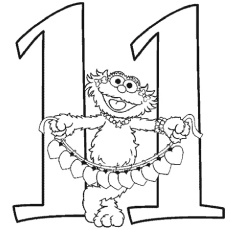 230x230 Top 21 Free Printable Number Coloring Pages Online