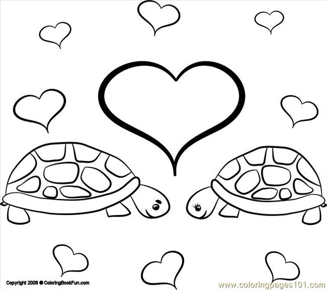650x577 21 Turtles 3 Coloring Page