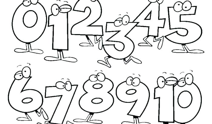 700x410 Free Preschool Coloring Pages Numbers Of Page Number 4