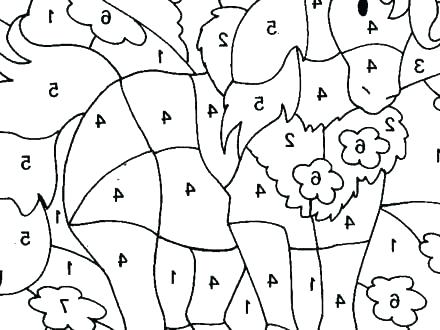 440x330 Number 5 Coloring Pages Number 5 Coloring Page Common Worksheets