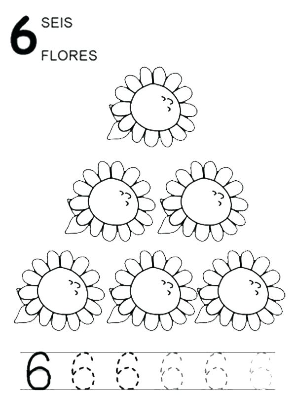 600x800 Number 6 Coloring Page Number 6 Coloring Page Create Printout