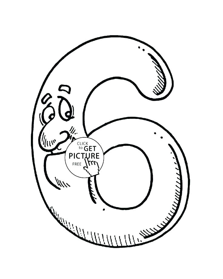 736x920 Numbers Colouring Pages To Print Numbers 7 Educational Printable
