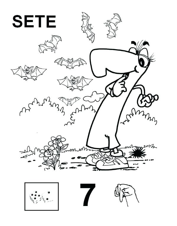 600x768 Number 7 Coloring Page Best Number 7 Coloring Page New Learn