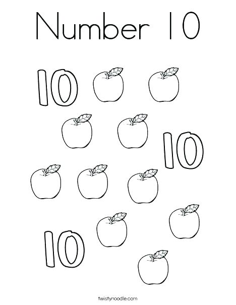 468x605 Number 7 Coloring Page Number 7 Coloring Page Numbers Coloring