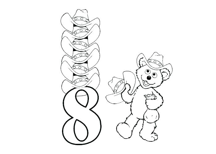 700x500 Number 8 Coloring Page Number 8 Coloring Page Number 6 Coloring