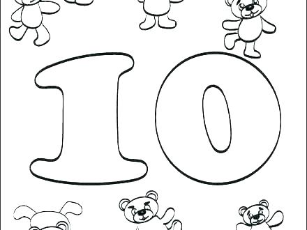 440x330 Numbers Colouring Pictures Number Coloring Page Number 7 Coloring