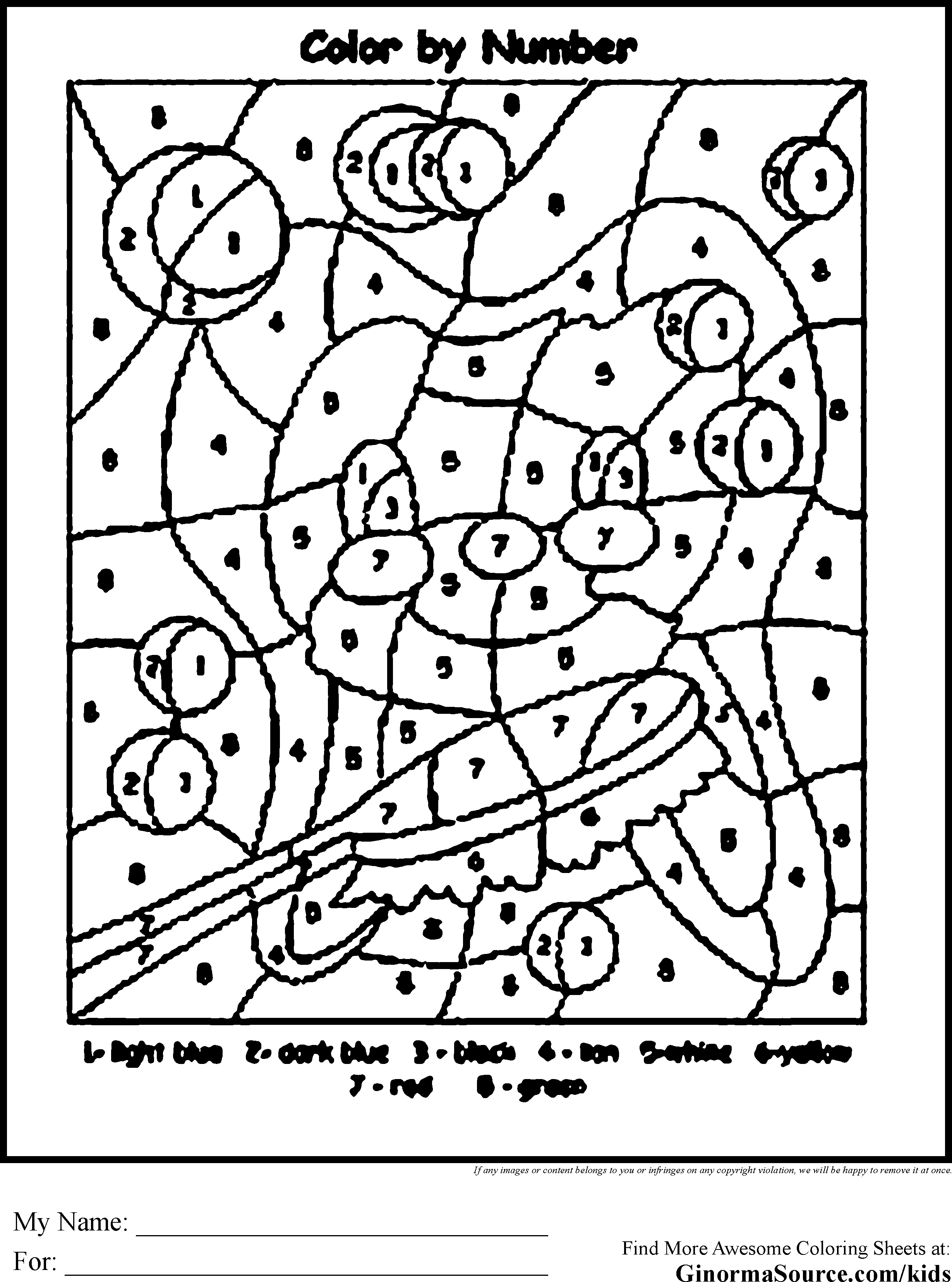 2459x3310 Excellent Color It By Numbers Christmas Number Coloring Pages