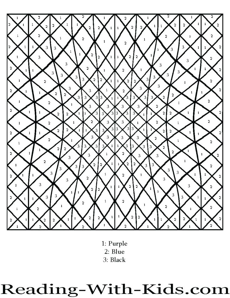736x952 Coloring Number Pages Color By Number Pages In Addition