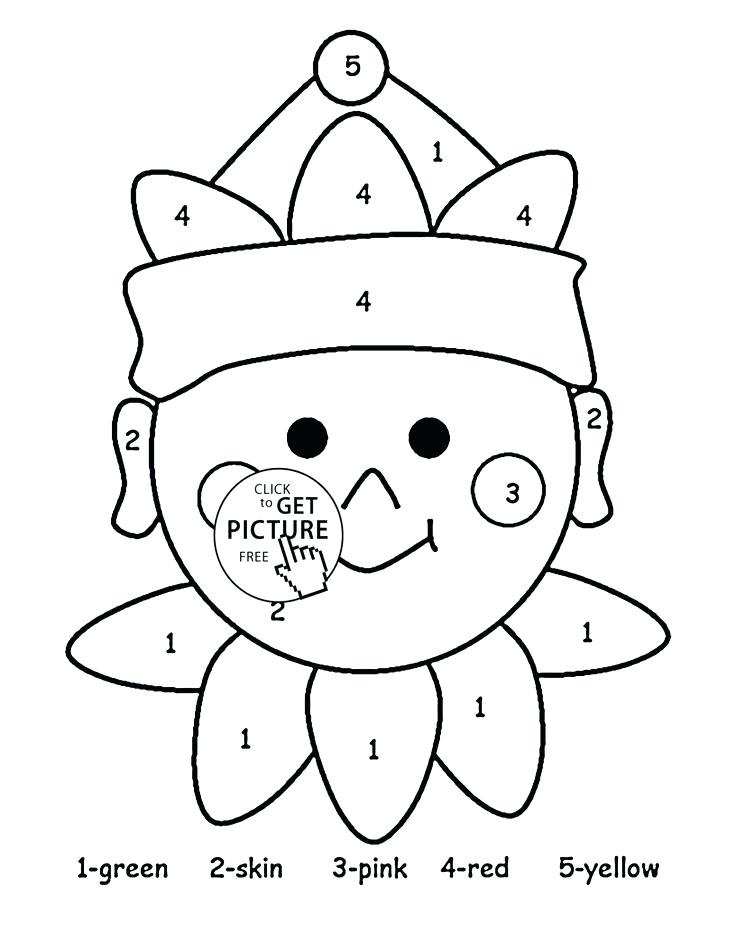 736x952 Free Color By Number Pages Printable Coloring Image Coloring Page