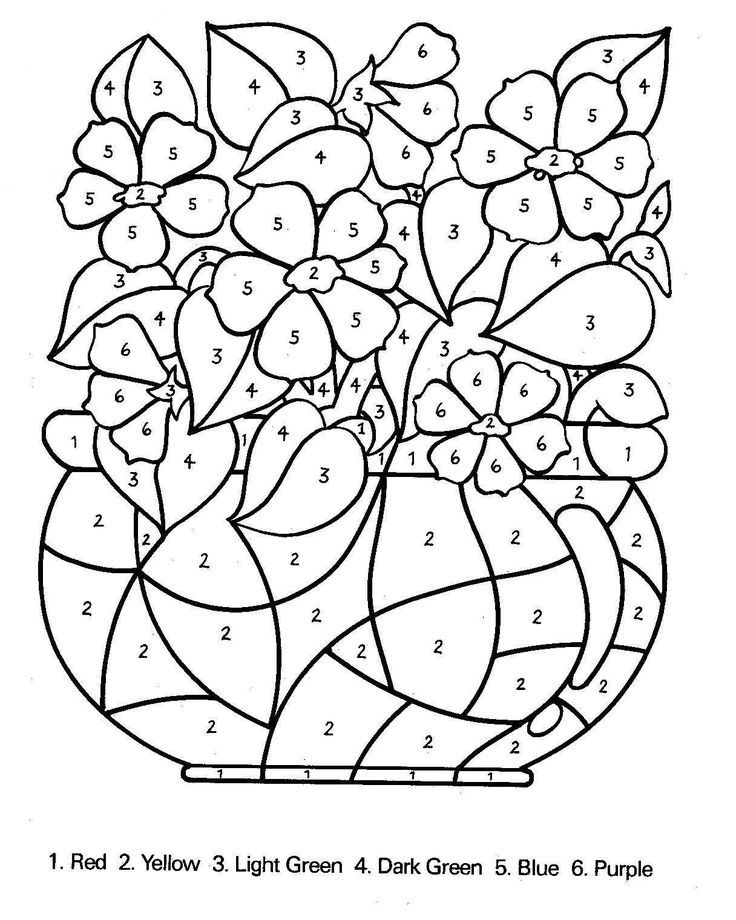 736x920 Color By Number For Adults Only Coloring Pages Color By Number