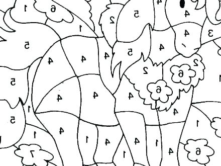 440x330 Coloring Pages Of Numbers Number Coloring Pages 1 Coloring Pages