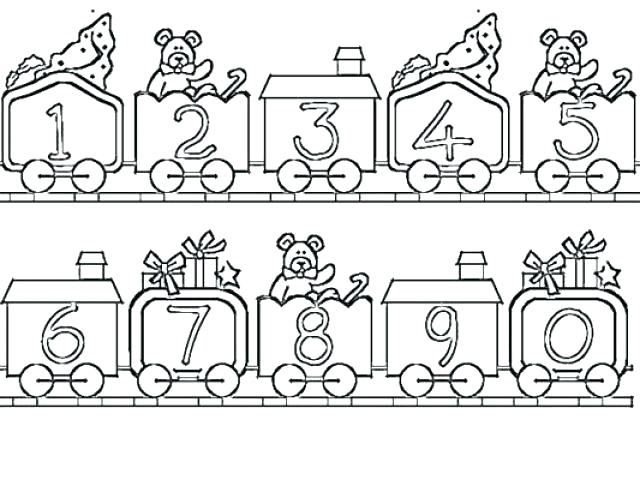 640x480 Coloring Pages Numbers 1 10 Coloring Pages Numbers 1 Numbers