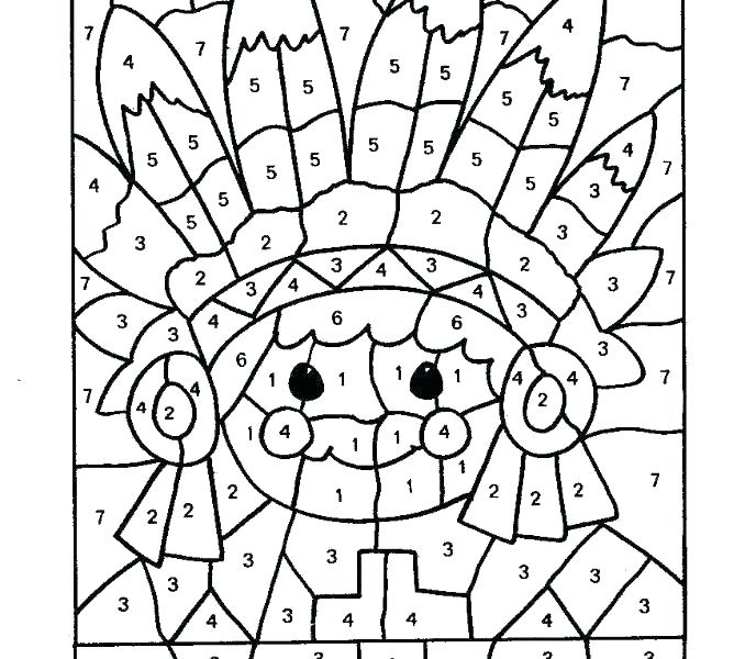 678x600 Coloring Pages Numbers 1 20 Icontent