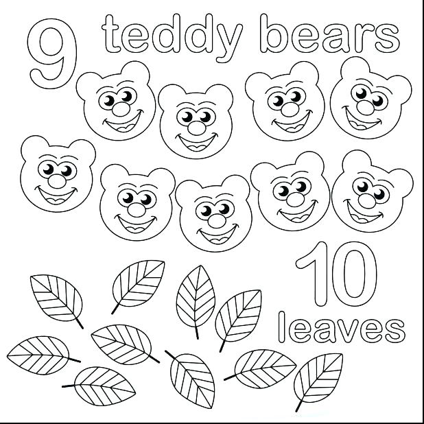 618x618 Counting Coloring Pages Free Coloring Counting Coloring Pages 1 20