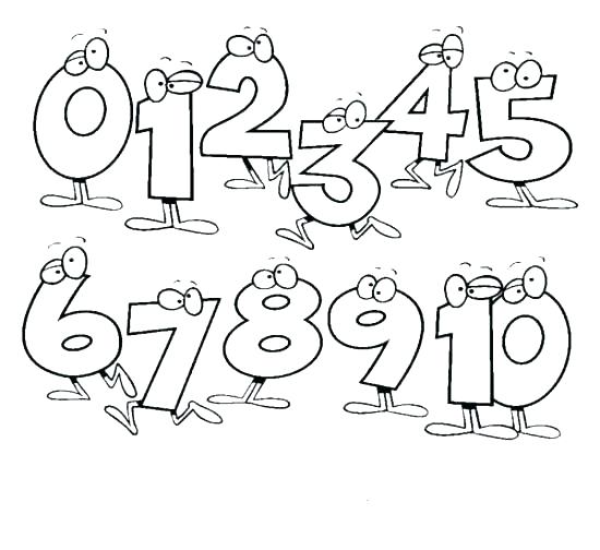 550x504 Coloring Pages By Numbers Coloring Pages With Numbers Coloring