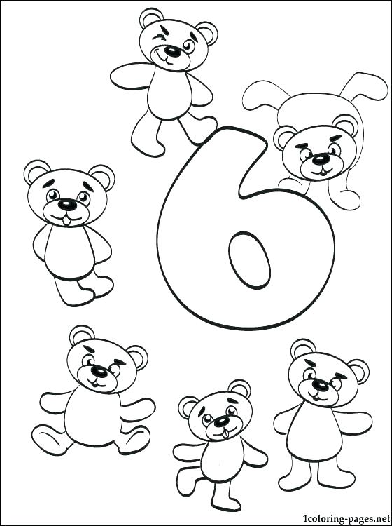 560x750 Coloring Pages By Numbers