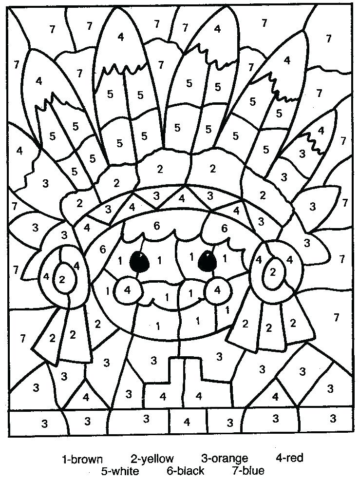 737x987 Coloring Pages Of Numbers Color By Number Coloring Pages
