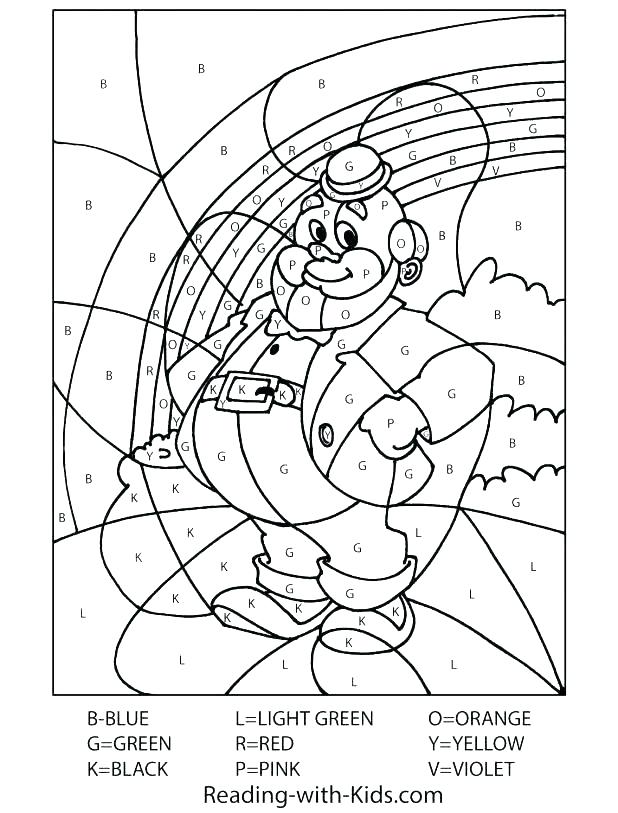 618x813 Free Color By Number Full Size Of By Number Coloring Pages