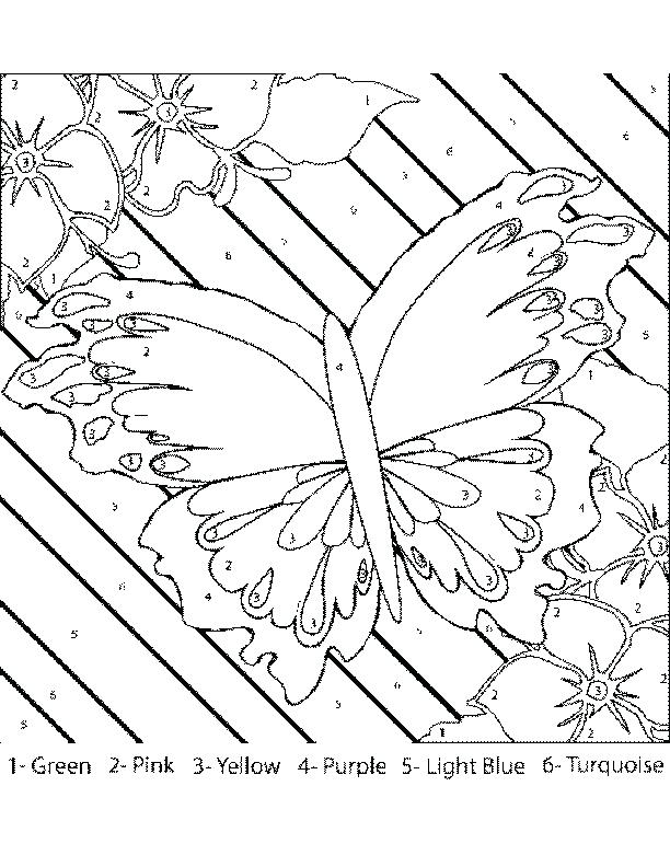 612x792 Color By Number Coloring Books For Adults Together With Creative