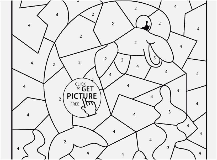 Number Coloring Pages For Kindergarten