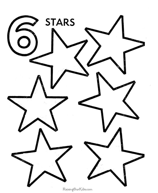 670x820 Number Coloring Pages Preschool All About Coloring Pages