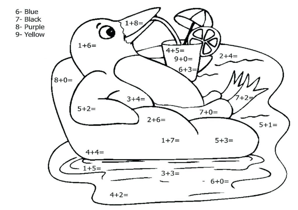 1024x723 Coloring Pages ~ Color By Number Coloring Pages Math
