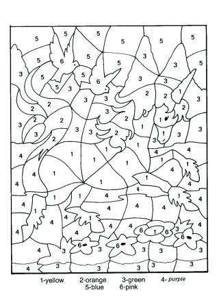 320x436 Color By Number Math Worksheets Math Worksheets Color Number
