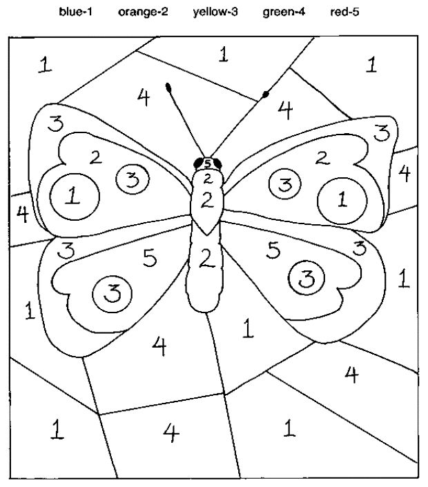 620x706 Coloring Exercises Color Number For Kindergarten Coloring Free