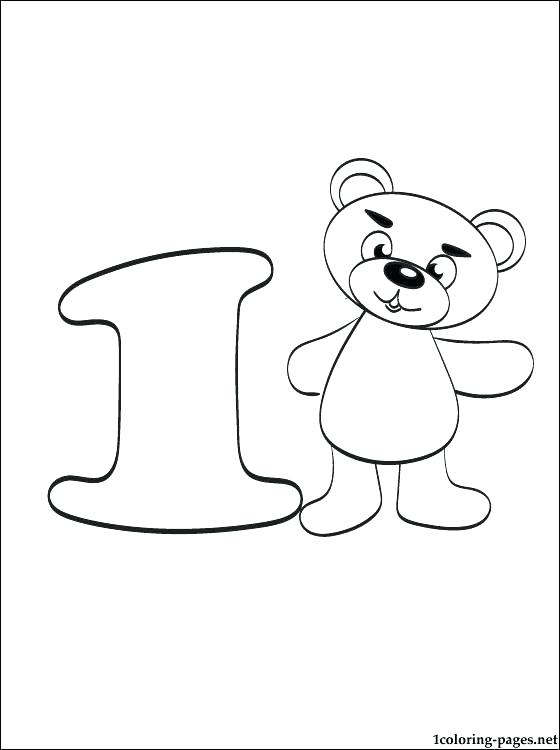 560x750 Number 2 Coloring Page Number 1 To Color Number 1 One Coloring