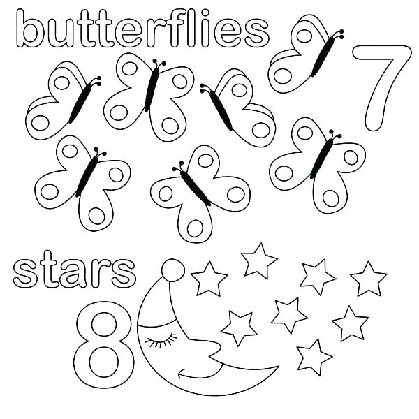 600x600 Number 7 Coloring Page Outstanding Kipper Coloring Pages Print