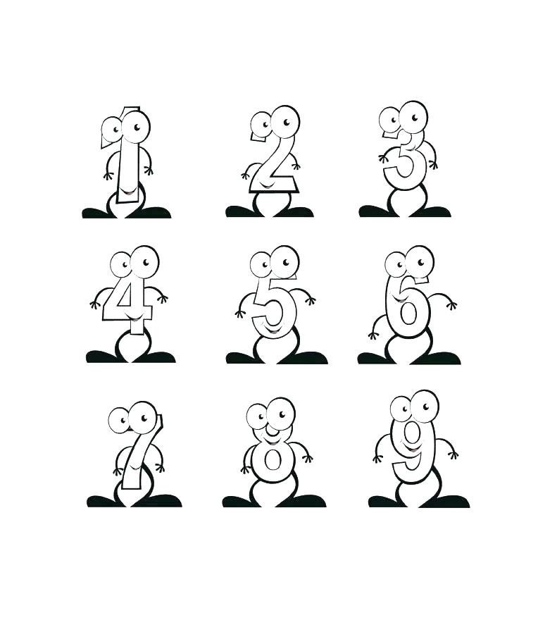 791x914 Number 3 Coloring Page Number 3 Coloring Page Easy For Kids Number