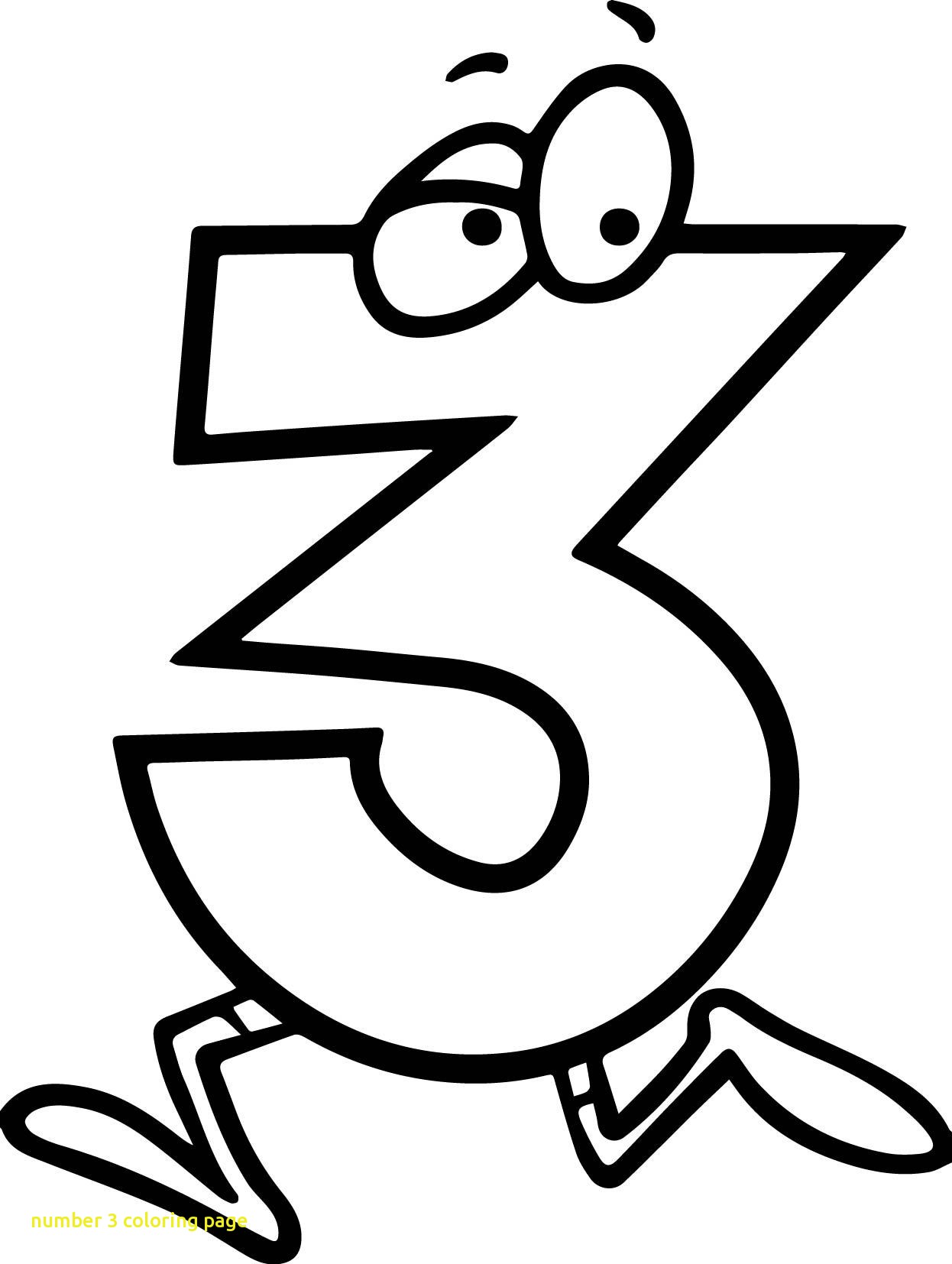 1246x1654 Number 3 Coloring Page With Number 3 Coloring Page Rawesome