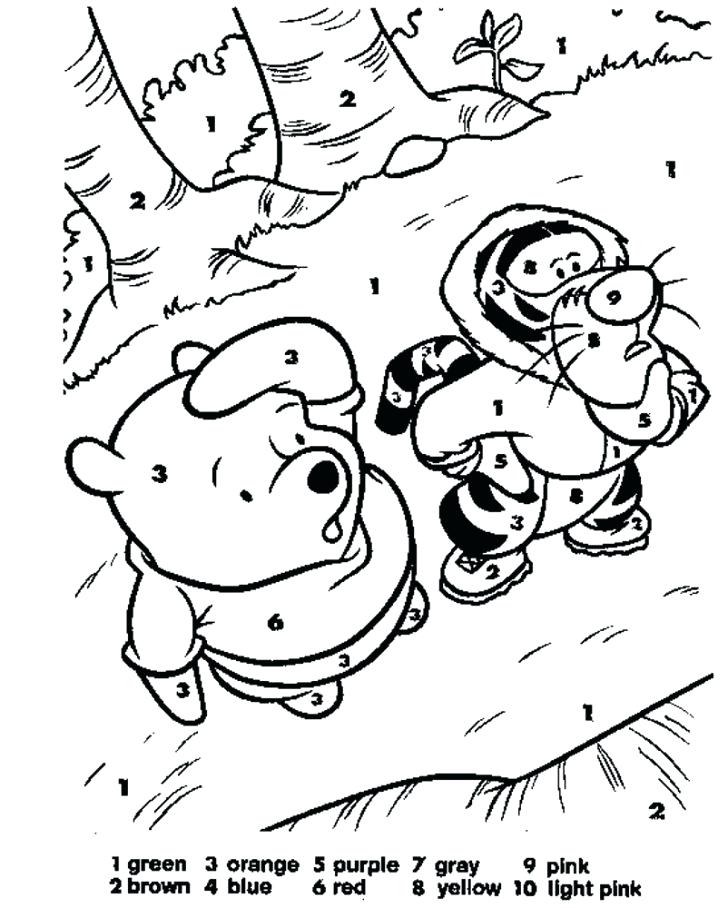 728x908 Number Coloring Pages Number Coloring Pages Color By Number