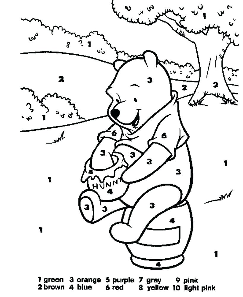 819x1000 Coloring Pages ~ Color By Number Coloring Pages Print Numbers 1