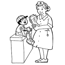 230x230 Top 10 Free Printable Community Helpers Coloring Pages Online