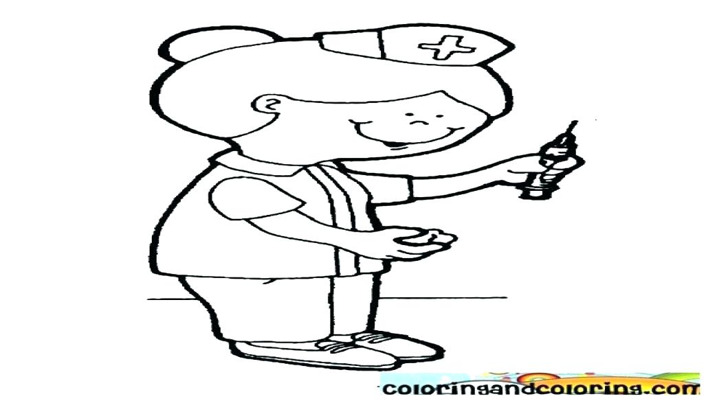 1043x587 Nurse Coloring Pages Nursing Coloring Pages Large Size Of Nurse