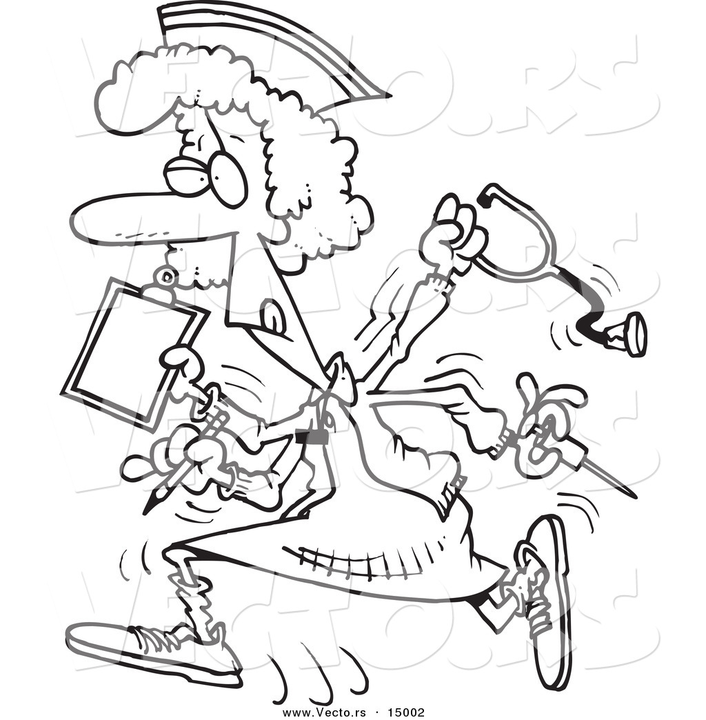 1024x1044 Coloring For Kids Nurse Page Preparing Medecines Male Colouring