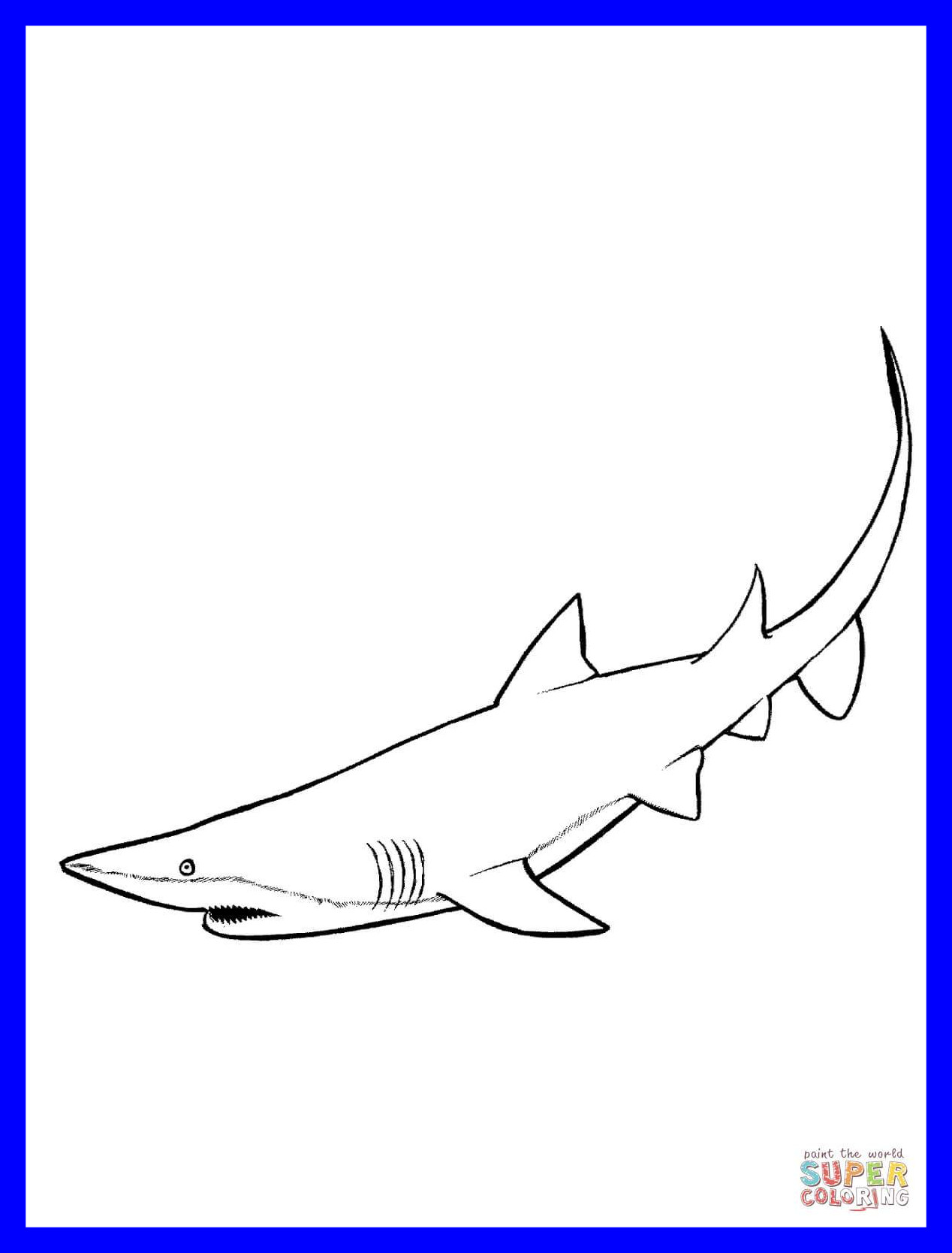 1268x1668 Best Nurse Shark Coloring Page Printable Pict Of Styles And Ideas