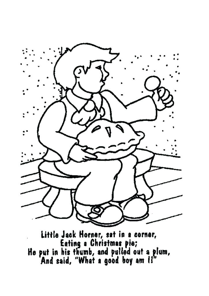 724x1024 Nursery Rhyme Coloring Sheets Free Printable Nursery Rhyme
